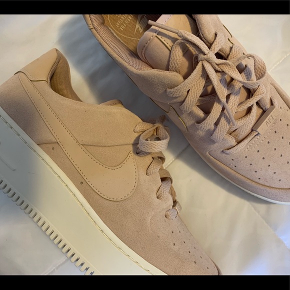 tan platform air force ones